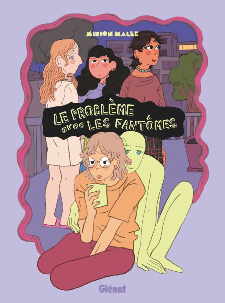 Couverture de la bd Le problème avec les fantômes de Mirion Malle